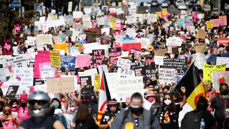 Mỹ: Hàng nghìn người tuần hành đòi quyền phá thai khắp cả nước