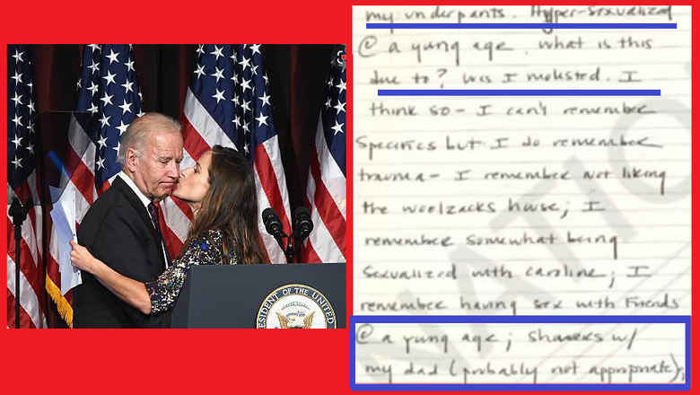 "An inappropriate shower with Dad": the scandalous diary of Biden's daughter surfaced in the USA